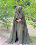 4 Piece Princess Abaya