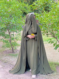4 Piece Princess Abaya